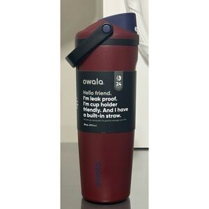 Owala HOLIDAY SPECIAL EDITION 30oz FreeSip Sway, BURGUNDY BAY